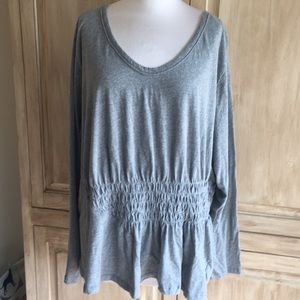 DKNY Jeans Gray Top -Sz 26/28